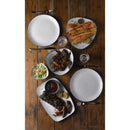 Churchill Stonecast Hints Dreieckige Teller, Indigoblau, 265 mm, 12 Stück