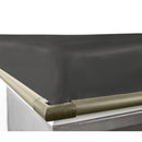 Polar Weatherproof Roof Cold Room Anthracite Grey