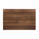 Bolero Pre-drilled Rectangular Table Top Rustic Oak 1100(W) x 700(D)mm