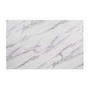 Bolero Pre-Drilled Rectangular Table Top Marble Effect 700mm