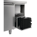 Hoshizaki Snowflake GenII 2-türiger 300-Liter-Thekenkühlschrank SCR-130CGRC-LR-C1