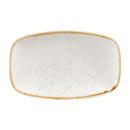 Churchill Stonecast Rechteckige Teller, Barley White, 121 x 200 mm