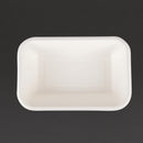 Fiesta Kompostierbare Bagasse-Lebensmitteltabletts, 32 oz (50 Stück)