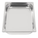 Vogue Heavy Duty Stainless Steel 1/1 Gastronorm Tray 65mm