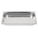 Vogue Heavy Duty Stainless Steel 1/1 Gastronorm Tray 65mm