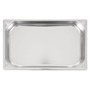 Vogue Heavy Duty Stainless Steel 1/1 Gastronorm Tray 65mm