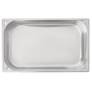 Vogue Heavy Duty Stainless Steel 1/1 Gastronorm Tray 100mm