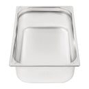 Vogue Heavy Duty Stainless Steel 1/1 Gastronorm Tray 150mm