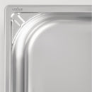 Vogue Heavy Duty Stainless Steel 1/2 Gastronorm Tray 65mm