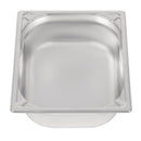 Vogue Heavy Duty Stainless Steel 1/2 Gastronorm Tray 100mm