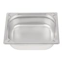 Vogue Heavy Duty Stainless Steel 1/2 Gastronorm Tray 100mm