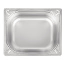 Vogue Heavy Duty Stainless Steel 1/2 Gastronorm Tray 150mm