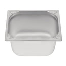 Vogue Heavy Duty Stainless Steel 1/2 Gastronorm Tray 200mm