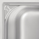 Vogue Heavy Duty Stainless Steel 1/2 Gastronorm Tray 200mm