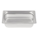 Vogue Heavy Duty Stainless Steel 1/3 Gastronorm Tray 100mm