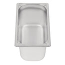Vogue Heavy Duty Stainless Steel 1/3 Gastronorm Tray 150mm