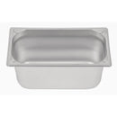 Vogue Heavy Duty Stainless Steel 1/3 Gastronorm Tray 150mm