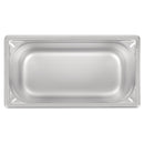 Vogue Heavy Duty Stainless Steel 1/3 Gastronorm Tray 150mm
