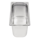 Vogue Heavy Duty Stainless Steel 1/3 Gastronorm Tray 200mm
