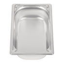 Vogue Heavy Duty Stainless Steel 1/4 Gastronorm Tray 65mm