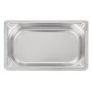 Vogue Heavy Duty Stainless Steel 1/4 Gastronorm Tray 65mm