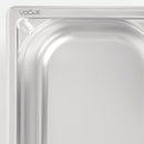 Vogue Heavy Duty Stainless Steel 1/4 Gastronorm Tray 65mm