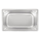 Vogue Heavy Duty Stainless Steel 1/4 Gastronorm Tray 100mm