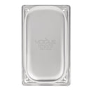 Vogue Heavy Duty Stainless Steel 1/4 Gastronorm Tray 100mm