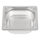 Vogue Heavy Duty Stainless Steel 1/6 Gastronorm Tray 65mm