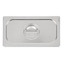 Vogue Heavy Duty Stainless Steel 1/3 Gastronorm Tray Lid