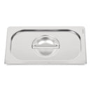 Vogue Heavy Duty Stainless Steel 1/4 Gastronorm Tray Lid