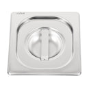 Vogue Heavy Duty Stainless Steel 1/6 Gastronorm Tray Lid