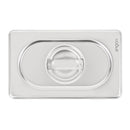 Vogue Heavy Duty Stainless Steel 1/9 Gastronorm Tray Lid