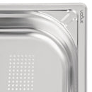 Vogue Heavy Duty Stainless Steel Perforated 1/1 Gastronorm Tray 65mm