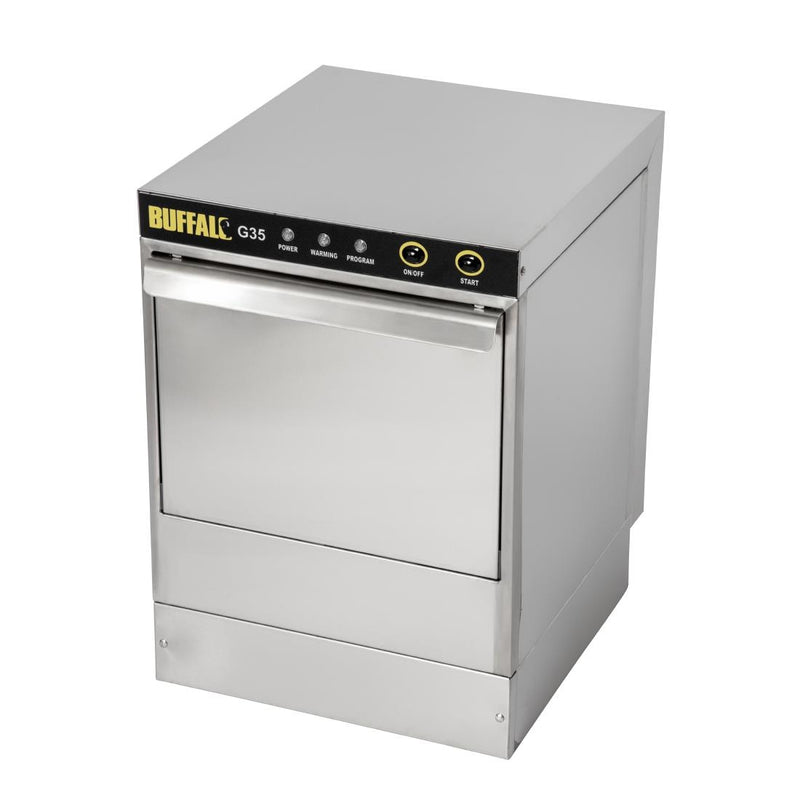 Buffalo Countertop Glasswasher 350mm x 350mm Baskets