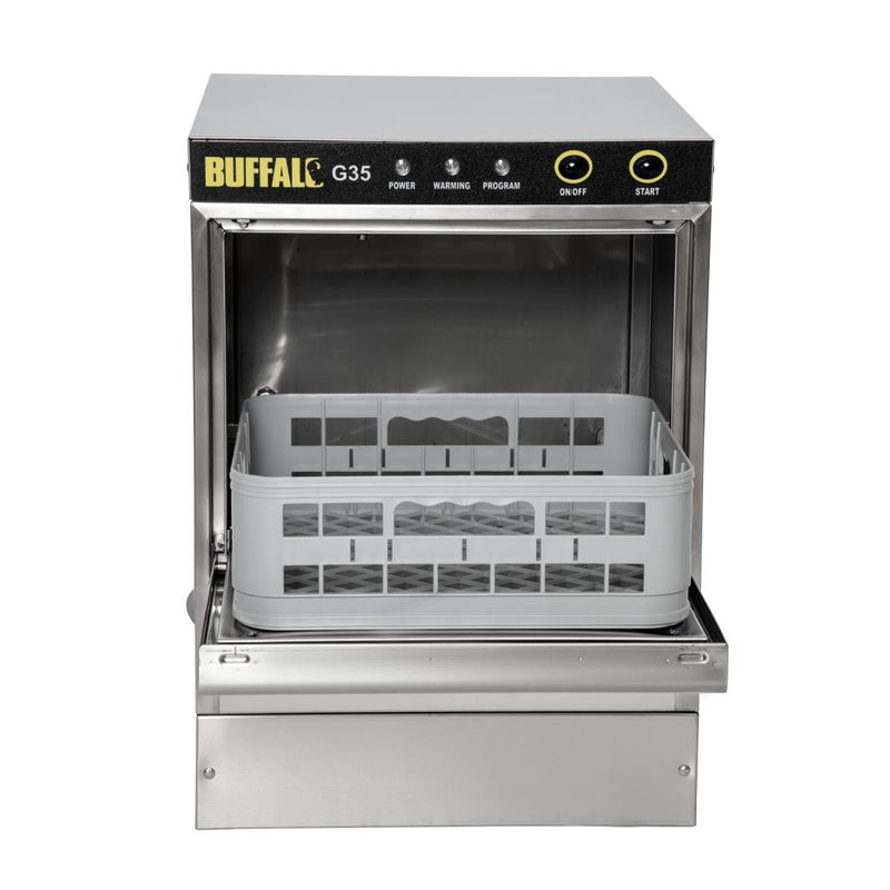 Buffalo Countertop Glasswasher 350mm x 350mm Baskets