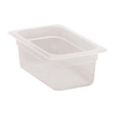 Cambro Plateau Alimentaire Gastronorme 1/4 Polypropylène 100mm