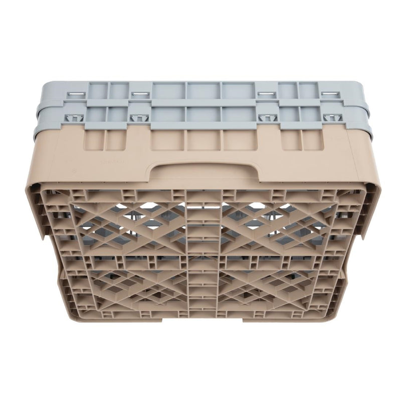 Cambro Camrack Beige 16 Fächer Max. Glashöhe 133 mm