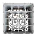 Cambro Camrack Beige 16 Compartments Max Glass Height 298mm