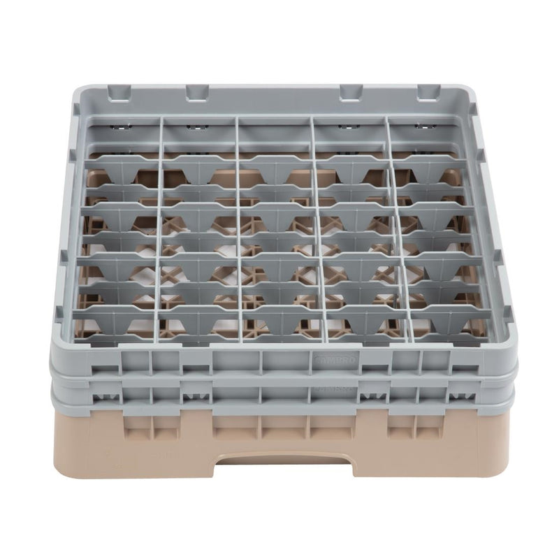 Cambro Camrack Beige 25 Fächer Max. Glashöhe 133 mm