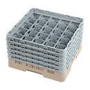 Cambro Camrack Beige 25 Compartiments Hauteur Max du Verre 257mm