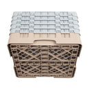 Cambro Camrack Beige 25 Compartiments Hauteur Max du Verre 257mm