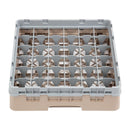 Cambro Camrack Beige 36 Compartiments Hauteur Max Verre 92mm