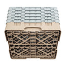 Cambro Camrack Beige 36 Compartments Max Glass Height 257mm