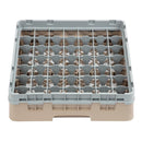 Cambro Camrack Beige 49 Compartiments Hauteur Max du Verre 92mm