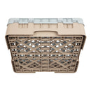 Cambro Camrack Beige 49 Compartiments Hauteur Max du Verre 92mm