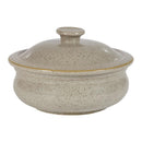 Churchill Stonecast Eintopftöpfe mit Deckel, Pfefferkorngrau, 430 ml, 6 Stück