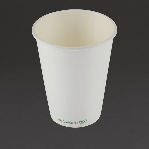 Vegware kompostierbare Kaffeebecher, einwandig, 340 ml/12 oz (1000 Stück)