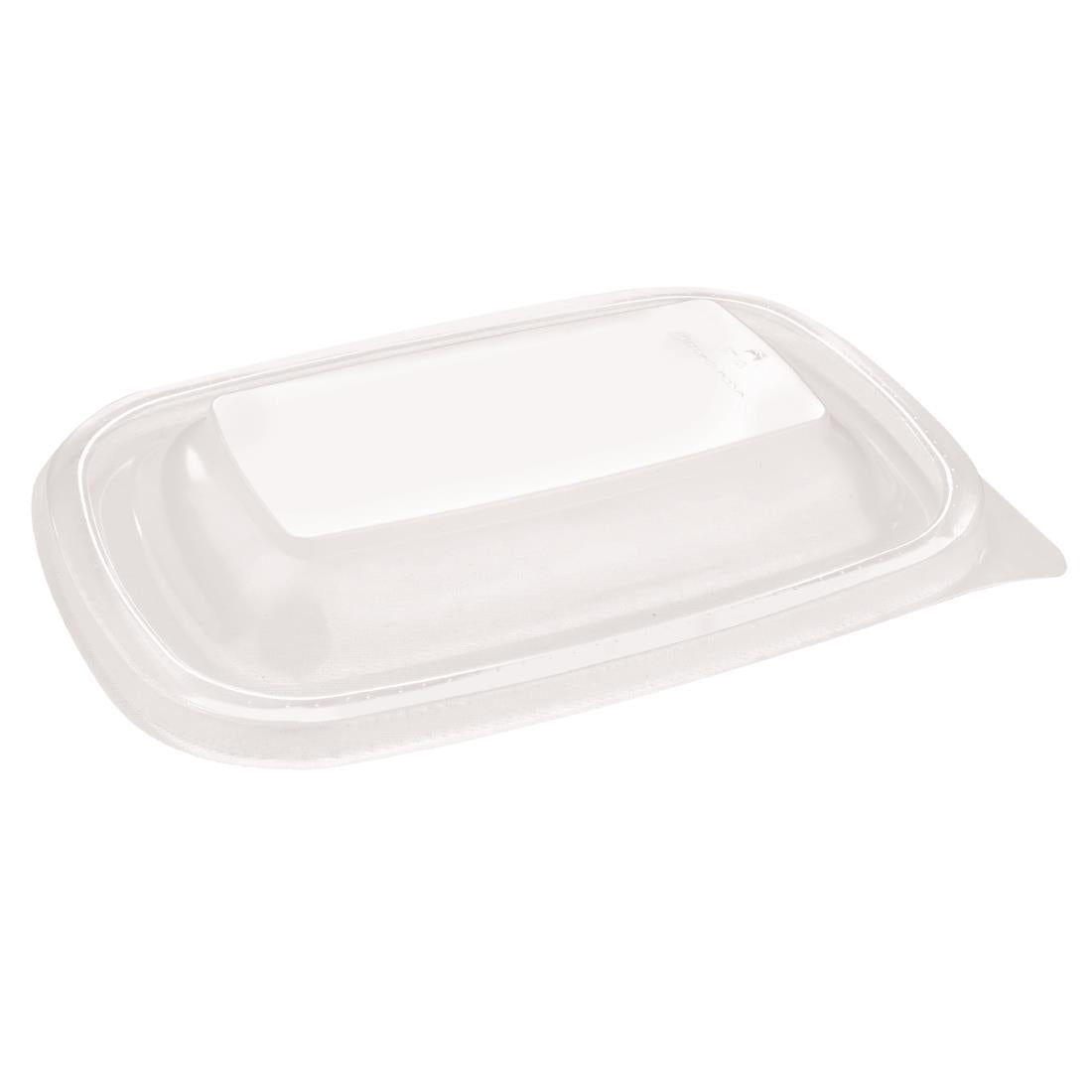 Fastpac Small Rectangular Food Container Lids 500ml / 17oz (Pack of 30