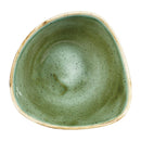 Churchill Stonecast Dreieckige Schüsseln, Samphire Green, 153 mm, 12 Stück